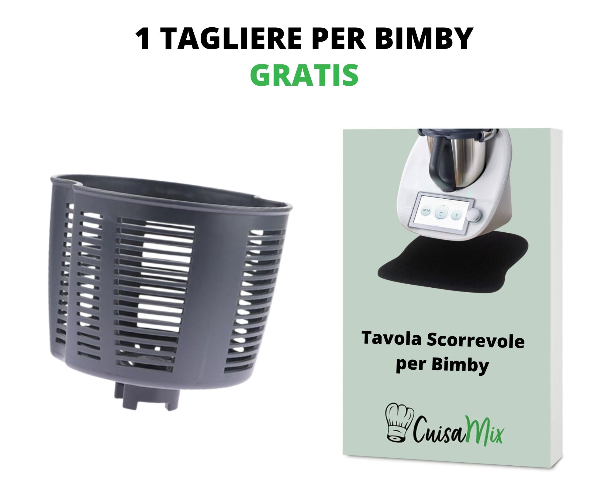 Essorix - Centrifuga per Insalata per Bimby (+ 1 Accessori GRATUITI)