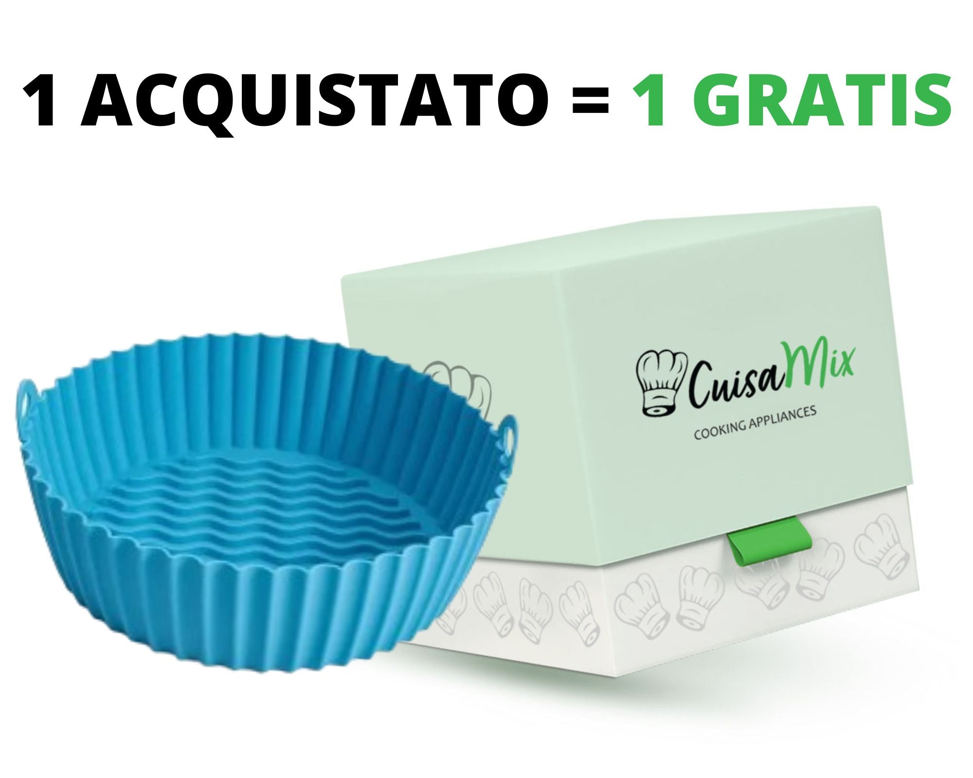 Moufrix - Stampo in Silicone per Friggitrice ad Aria (+ 1 GRATIS)