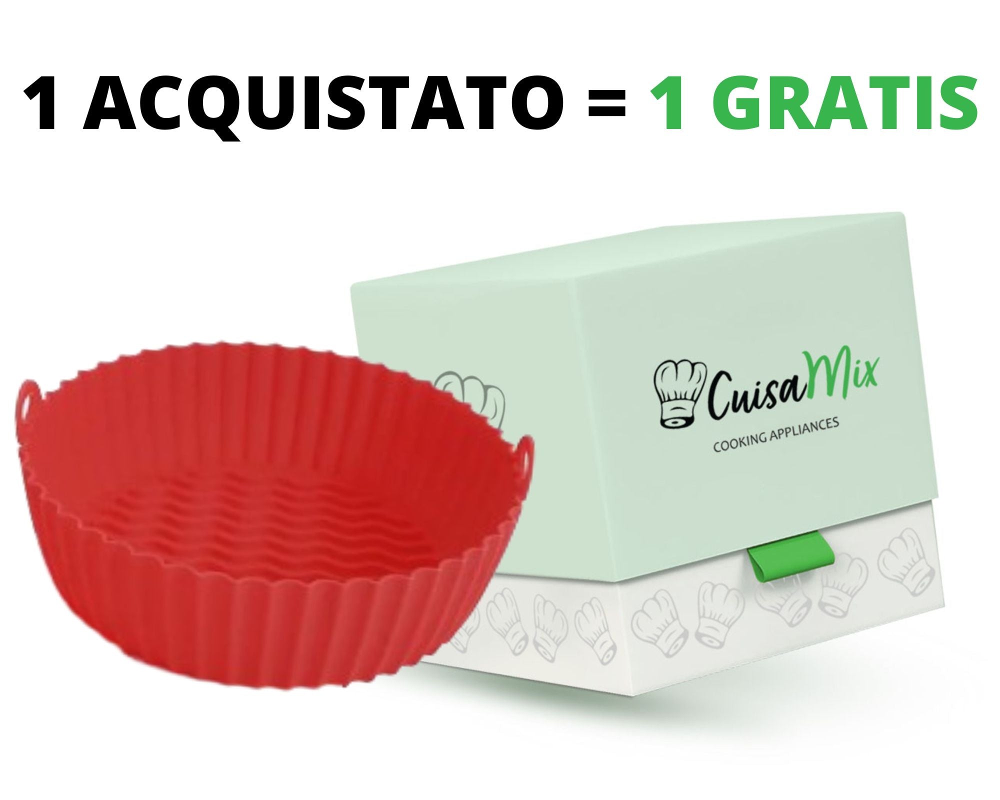 Moufrix - Stampo in Silicone per Friggitrice ad Aria (+ 1 GRATIS)